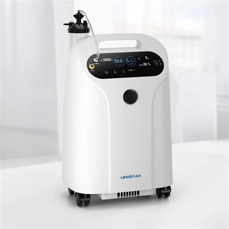 Oxygen Concentrator 93% High Purity Medical 5L Portable With Nebulizer For Hospital & Home Use