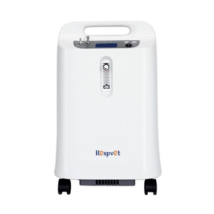 Personalitza el subministrament d'oxigen per al pes i l'estat de la mascota Nou concentrador d'oxigen veterinari de 5 litres de cabal ajustable
