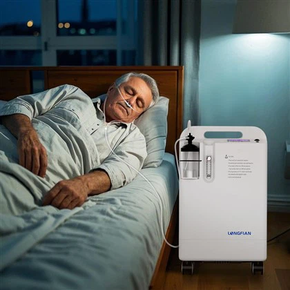 Concentrador portàtil 5L d’oxigen CE Jay -5 BW concentrador d’oxigen mèdic regulable